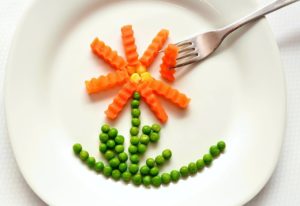 Warzywa na talerzu